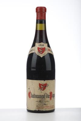 CHATEAUNEUF DU PAPE 1959 - Grivelet Cusset - 1 Bottle