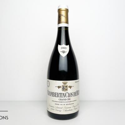CHAMBERTIN CLOS DE BEZE 2003 - Armand Rousseau - 1 Bottle