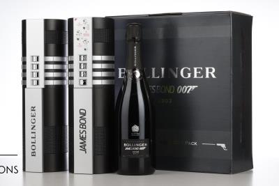 BOLLINGER JAMES BOND 007 2002 - Bollinger - 3 Bottles - Giftbox
