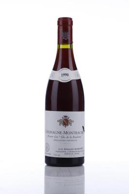 CHASSAGNE MONTRACHET CLOS DE LA BOUDRIOTTE 1990 - Ramonet - 1 Bottle