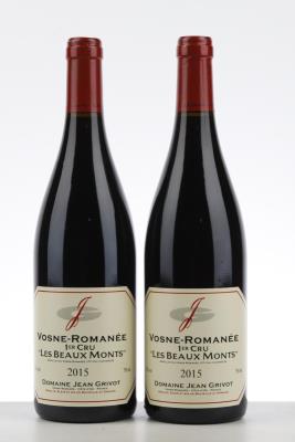VOSNE ROMANEE LES BEAUX MONTS 2015 - Jean Grivot - 2 Bottles