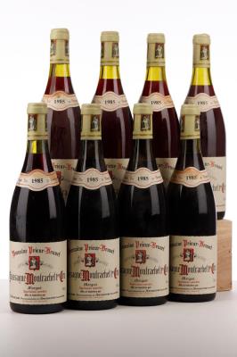 CHASSAGNE MONTRACHET MORGEOT 1985 - G. Prieur - 8 Bottles