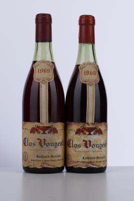CLOS VOUGEOT 1969 - Cathiard Molinier - 2 Bottles