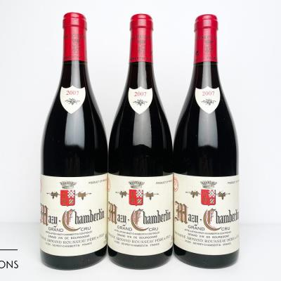 MAZY CHAMBERTIN 2007 - Armand Rousseau - 3 Bottles