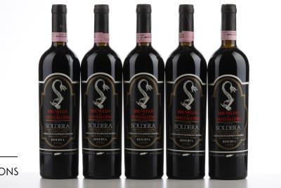 BRUNELLO DI MONTALCINO RISERVA 1990 - Case Basse Gianfranco Soldera - 10 Bottles