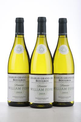 CHABLIS BOUGROS 2016 - William Fevre - 3 Bottles