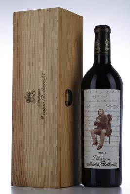 MOUTON ROTHSCHILD 2003 - 1 Bottle in Owc 1