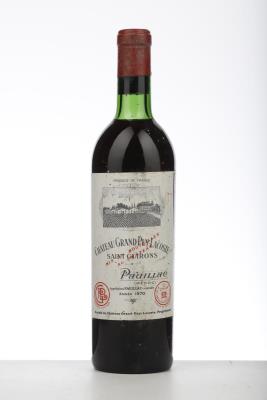 GRAND PUY LACOSTE 1970 - Mc - 1 Bottle