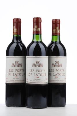 LES FORTS DE LATOUR 1986 - Mc - 3 Bottles