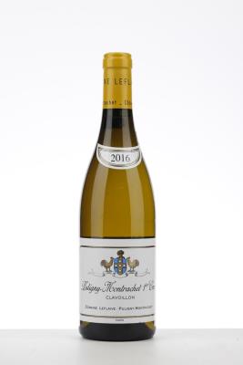 PULIGNY MONTRACHET CLAVOILLON 2016 - Domaine Leflaive - 1 Bottle