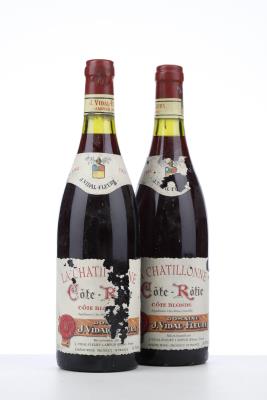 COTE ROTIE COTE BLONDE LA CHATILLONNE 1994 - Vidal Fleury - 2 Bottles