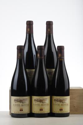 COTE ROTIE 3*2005 + 2*2008  - Stephane Ogier - 5 Bottles