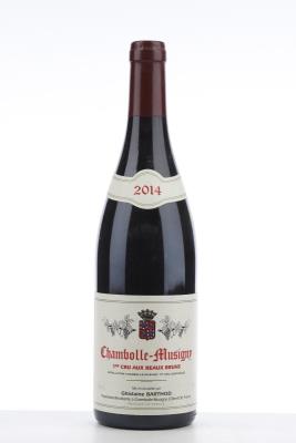 CHAMBOLLE MUSIGNY AUX BEAUX BRUNS 2014 - Ghislaine Barthod - 1 Bottle
