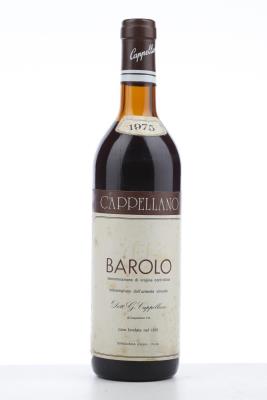 BAROLO VIGNA RIONDA 1975 - Cappellano  - 1 Bottle