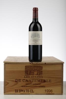 LES ALLEES DE CANTEMERLE 1996 - Mc - 12 Bottles - Owc 12