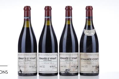 ASSORTIMENT DRC 1993 (1RC+3LT+2RI+3RSV+1GE+2E) - Domaine de la Romanee Conti - 12 Bottles - Owc 12