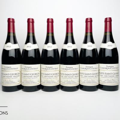 NUITS ST GEORGES LES VIGNES RONDES 2012 - Confuron Cotetidot - 6 Bottles