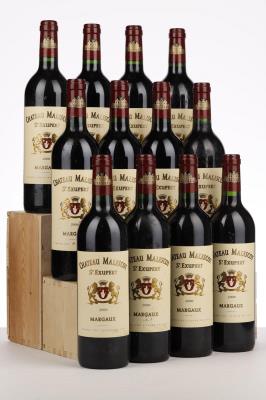 MALESCOT ST EXUPERY 2000 - Mc - 12 Bottles