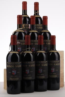 BRUNELLO DI MONTALCINO IL GREPPO 1993 - Biondi Santi - 9 Bottles
