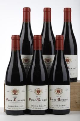 VOSNE ROMANEE 2019 - Arnaud Baillot - 6 Bottles