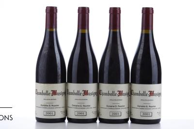 CHAMBOLLE MUSIGNY Georges Roumier 2001 - 4 Bottles