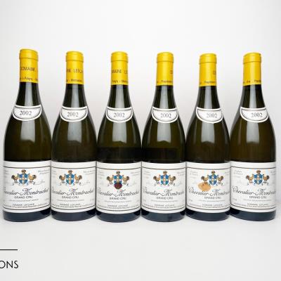 CHEVALIER MONTRACHET 2002 - Domaine Leflaive - 6 Bottles