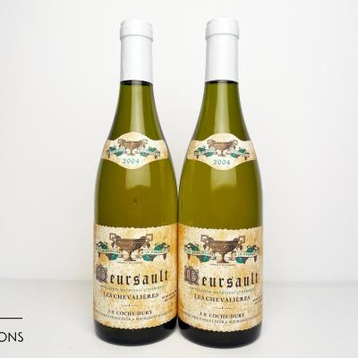 MEURSAULT LES CHEVALIERES 2004 - Coche Dury - 2 Bottles