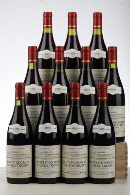 NUITS ST GEORGES CLOS DE THOREY 1989 - Thomas Moillard - 11 Bottles