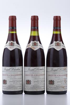 GRIOTTE CHAMBERTIN 1990 - Joseph Drouhin - 3 Bottles