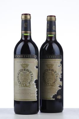 GRUAUD LAROSE 1982 - Mc - 2 Bottles