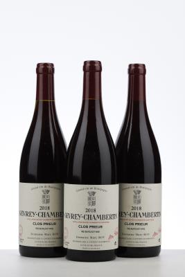 GEVREY CHAMBERTIN CLOS PRIEUR 2018 - Marc Roy - 3 Bottles