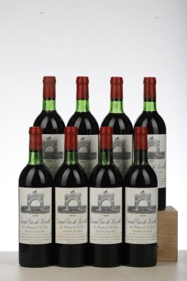 LEOVILLE LAS CASES 1976 - Mc - 8 Bottles - Owc 12