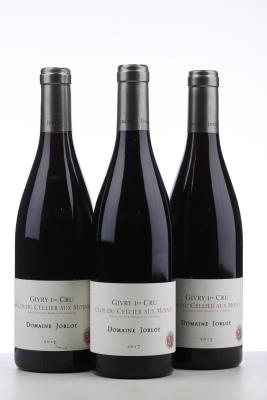 GIVRY CLOS DU CELLIER AUX MOINES 2017 - Joblot - 3 Bottles