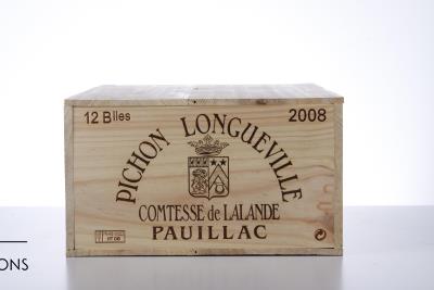 PICHON COMTESSE 2008 - 12 Bottles - Owc 12