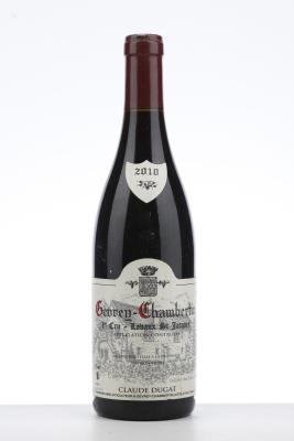 GEVREY CHAMBERTIN LAVAUX ST JACQUES 2010 - Claude Dugat - 1 Bottle