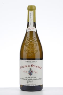 CHATEAUNEUF DU PAPE BLANC BEAUCASTEL VIEILLES VIGNES 2011 - Beaucastel - 1 Bottle