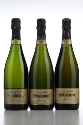 PIPER HEIDSIECK BRUT SAUVAGE Piper Heidsieck 1985 - 3 Bottles