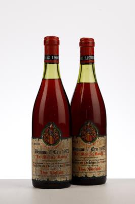 BEAUNE LA MONTEE ROUGE 1972 - Leon Violland - 2 Bottles