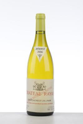 CHATEAUNEUF DU PAPE BLANC RAYAS 2006 - Reynaud - 1 Bottle