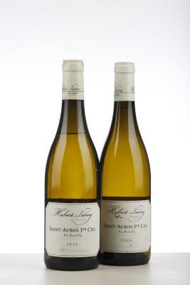 SAINT AUBIN BLANC EN REMILLY 2015 - Hubert Lamy - 2 Bottles