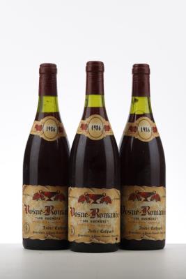 VOSNE ROMANEE LES SUCHOTS 1986 - Andre Cathiard - 3 Bottles