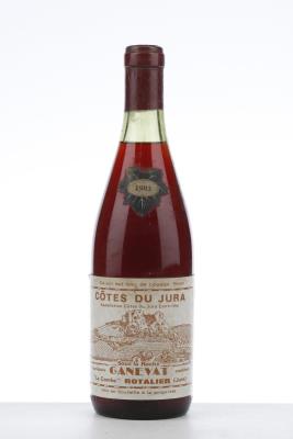 COTES DU JURA SOUS LA ROCHE LA COMBE ROTALIER PINOT ROUGE 1983 - Ganevat - 1 Bottle