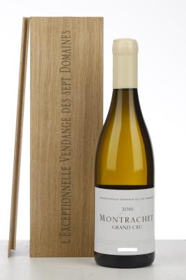 MONTRACHET 2016 - 7 Domaines Romanée-Conti, Comtes Lafon, Guy Amiot, Leflaive, Lamy-Pillot, Petitjean et Fleurot-Larose.  - 1 Bottle - Owc 1