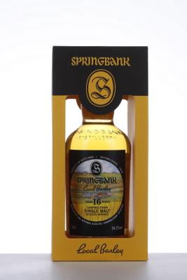 SPRINGBANK 16 Y LOCAL BARELY 1999 - J & A Mitchell & Co Ltd. - 54.3% - Bottled January 2016 - One of 9000 bottles - 1 Bottle - Oc 1