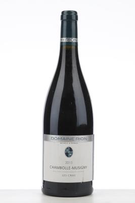 CHAMBOLLE MUSIGNY LES CRAS 2015 - Patrice Rion - 1 Bottle