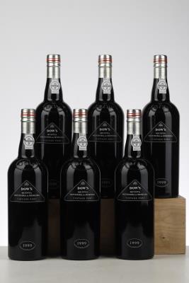 DOWS QUINTA DA SENHORA DA RIBEIRA VINTAGE PORT 1999 - Dows - 6 Bottles - Luxury Case with Silver Plated Corkscrew