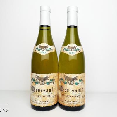 MEURSAULT LES CHEVALIERES 2003 - Coche Dury - 2 Bottles