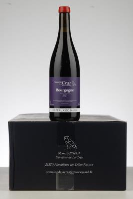 BOURGOGNE ROUGE COTEAUX DE DIJON 2023 - Domaine de la Cras / Soyard Marc - 12 Bottles - Oc 12