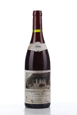 CHAMBERTIN CLOS DE BEZE 1996 - Jean Raphet - 1 Bottle