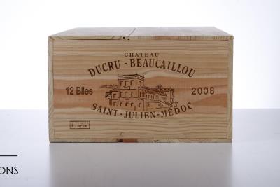 DUCRU BEAUCAILLOU 2008 - 12 Bottles - Owc 12